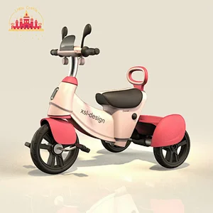 3 Wheels Ride On Toy Cartoon Electric Kids Tricycle With Light Music SL04D008