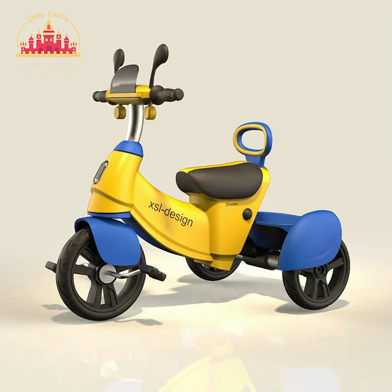 3 Wheels Ride On Toy Cartoon Electric Kids Tricycle With Light Music SL04D008